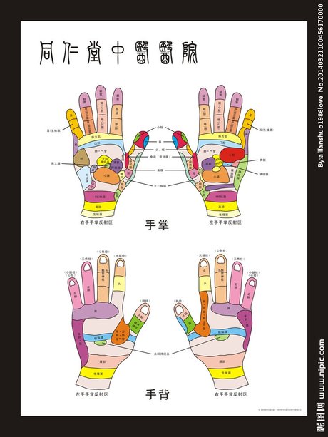 手的穴位 手的穴位图及作用 手指穴位图解大全 脚部按摩穴位图 手掌