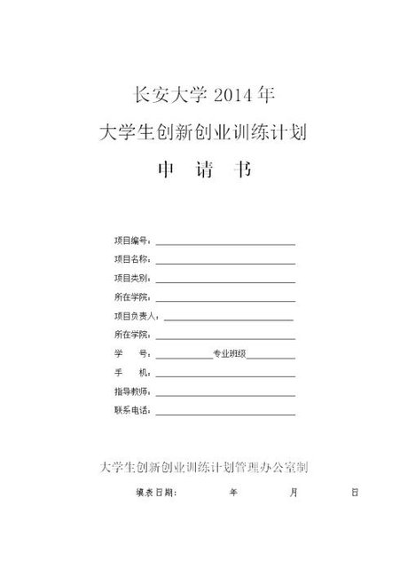 大创申报书项目简介怎么写