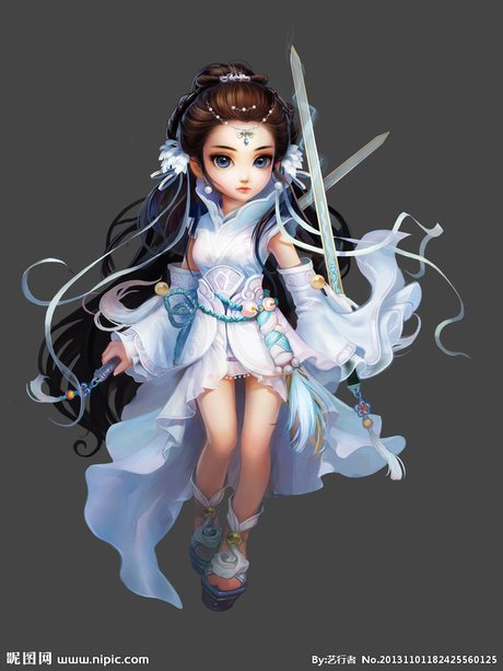 小龙女设计图__动漫人物_动漫动画_设计图库_昵图网nipic.com