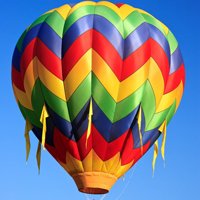 自由 飞翔的热气球图片头像 我们 的爱就像多彩