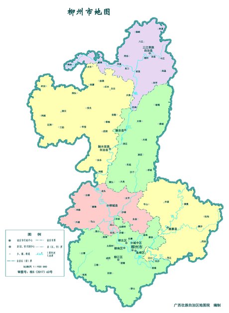 柳州地图