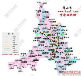 【壁纸】广州 佛山地图 广州区域 地图全图
