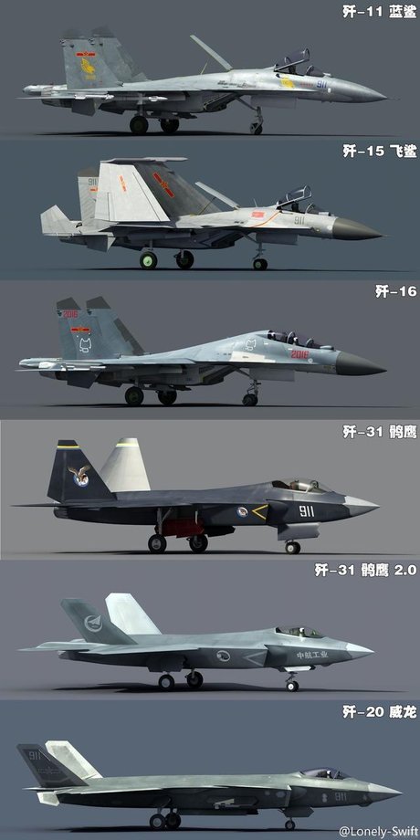 歼20总师:歼20服役后 中国第六代战机将是独一无二的!