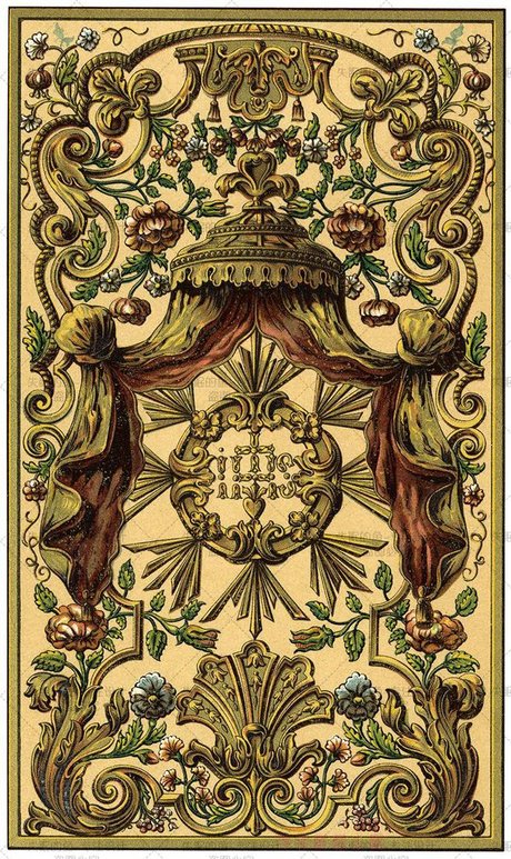 欧美复古 中世纪欧美古典花纹纹样样式图案 纹样设计参考素材