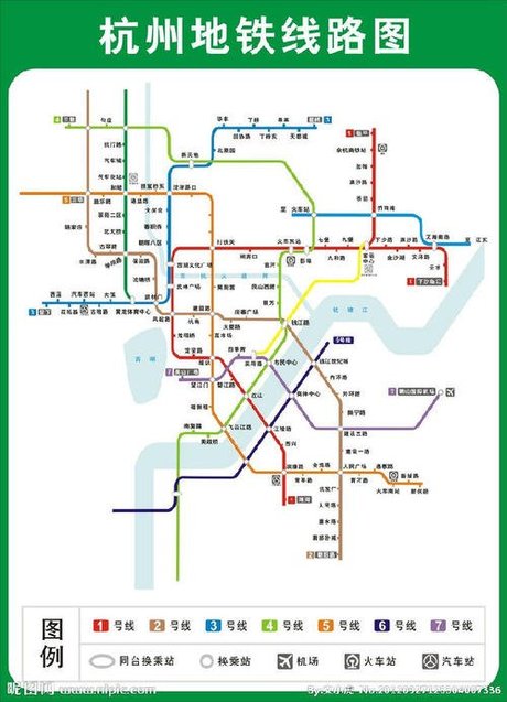 杭州地铁16号线线路图 杭州地铁6号线线路图 杭州地铁四号线的站点-咨