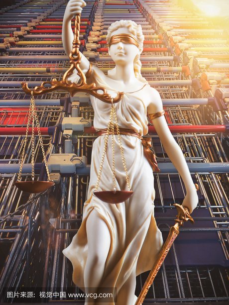 白昼,美术工艺 正义女神,正义之神,人,购物车 正义女神 忒弥斯