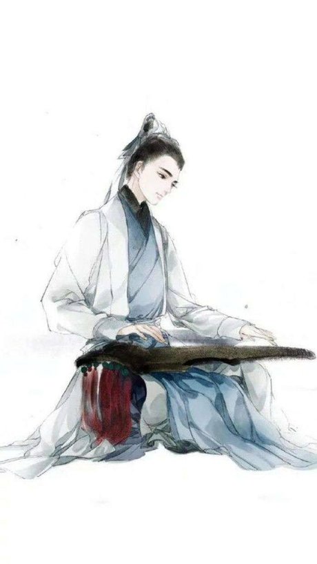 抚琴图片