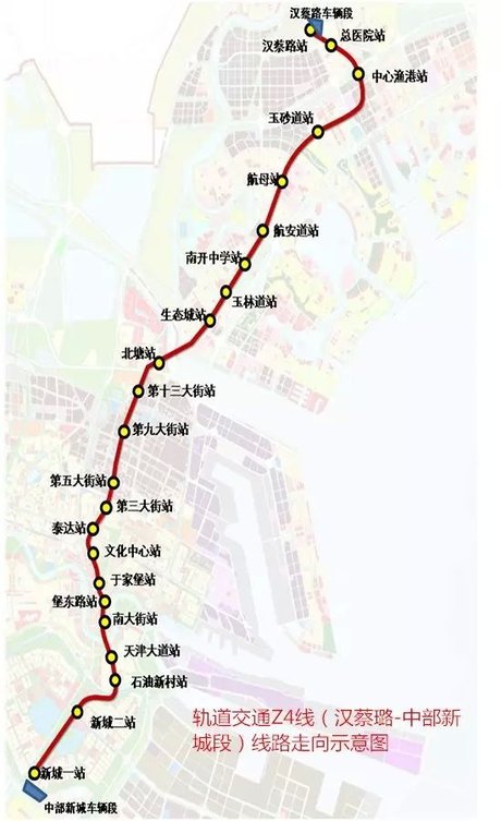 天津地铁z2线