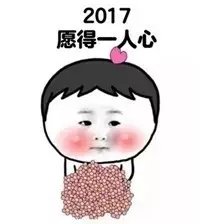保存这些无水印表情包,2017新年 愿望想怎么许