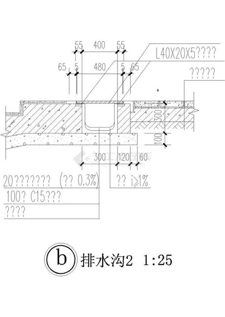 排水沟做法