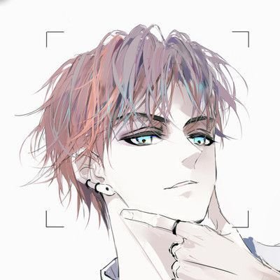 二次元呆滞少年qq头像_360图片