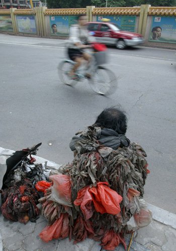 图文:城市表情流浪汉_新闻中心_新浪网