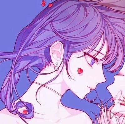 qq头像动漫男女亲吻_360图片