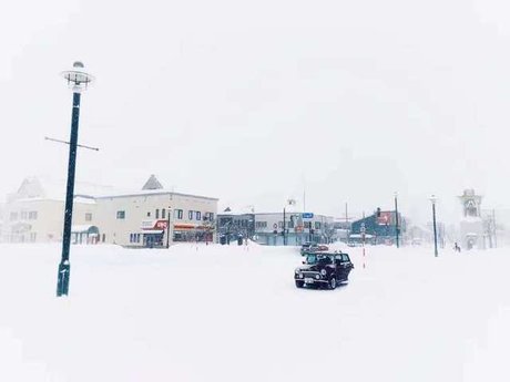北海道雪景图 360图片