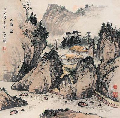 孙氏父子都是百岁书画大家,你来看看谁的更强