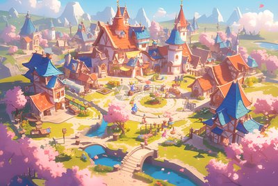 樱花小镇乐园