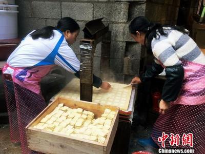 大方小豆腐的制作方法