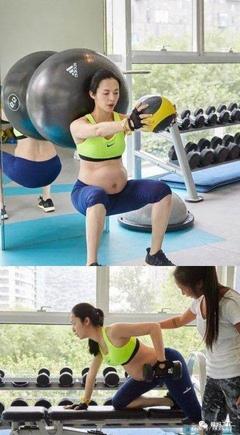 孕妇深蹲的标准动作
