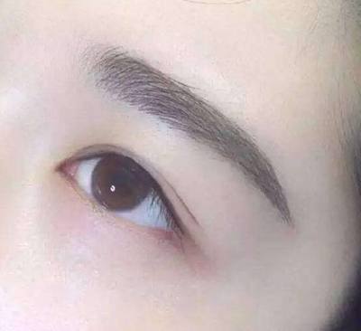 纹眉技巧