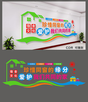 高中文化墙设计