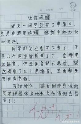 苹果手机的作文400字作文怎么写