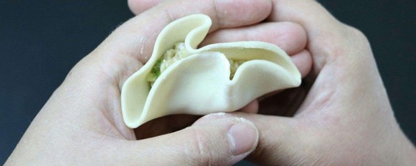 圆叶饺子怎么包