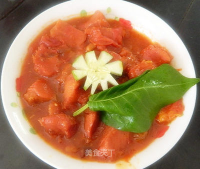 香菇和西红柿白萝卜