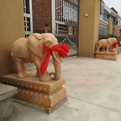 门前放大象的寓意是什么