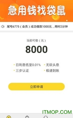 急用钱1000借款