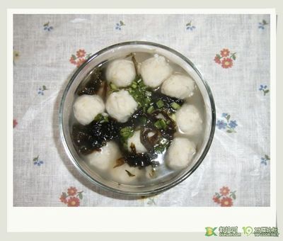 清汤鱼圆的制作方法