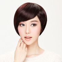 沙宣短发女