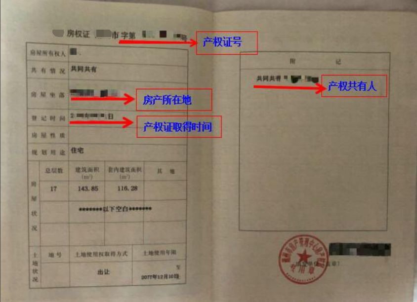 房产证号怎么看