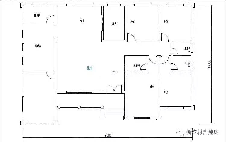 160平米房屋设计图