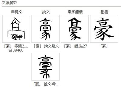 豪的五行属什么