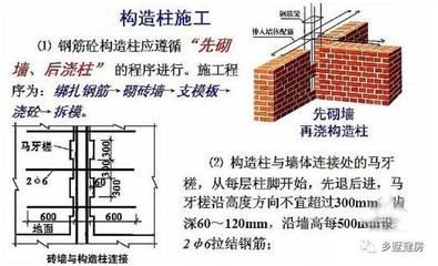 砖混结构构造柱施工规范标准 结构工业钢结构施工 第3张 砖混结构构造柱施工规范标准 结构工业钢结构施工 第3张