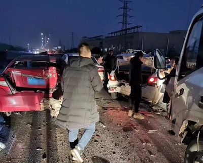 交通事故追尾