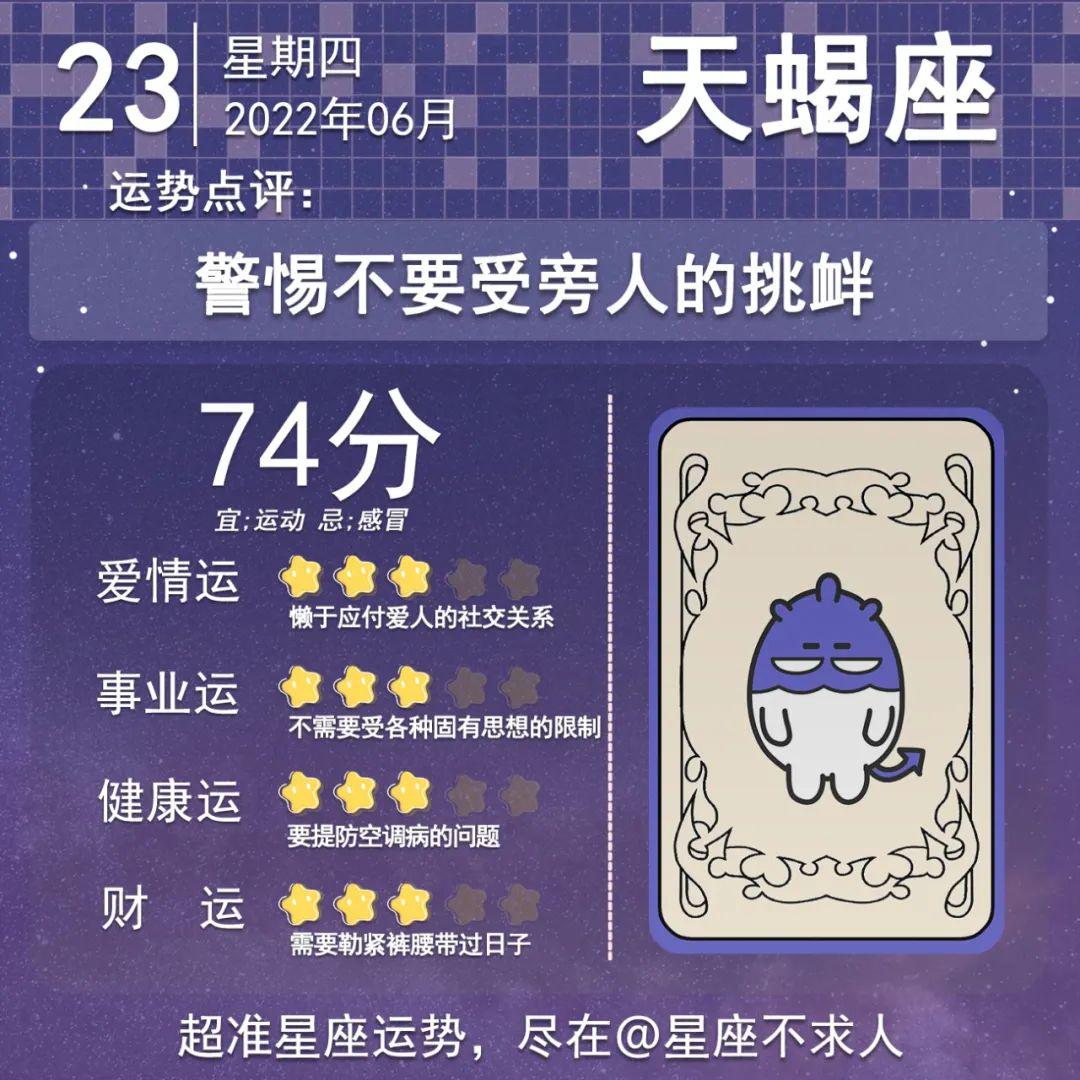 6月23日星座