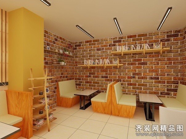 奶茶甜品店装修