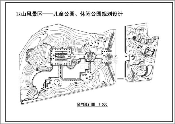 公园竖向设计图