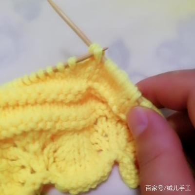 学习织毛衣