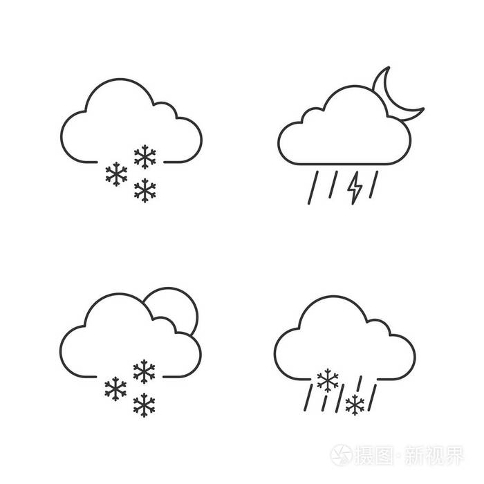 雨加雪是怎么形成的