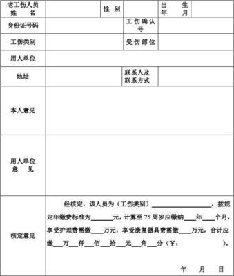 老工伤待遇的最新政策