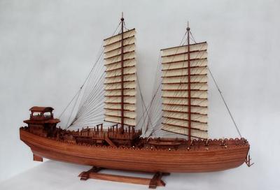 船舶模型航行