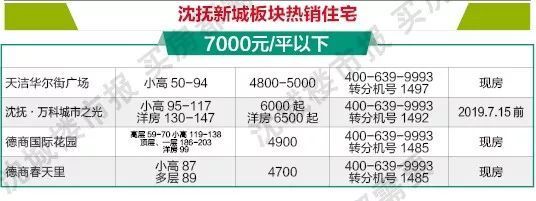 沈抚新城哪个楼盘好