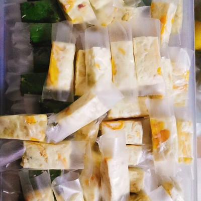 芒果牛轧糖的制作方法