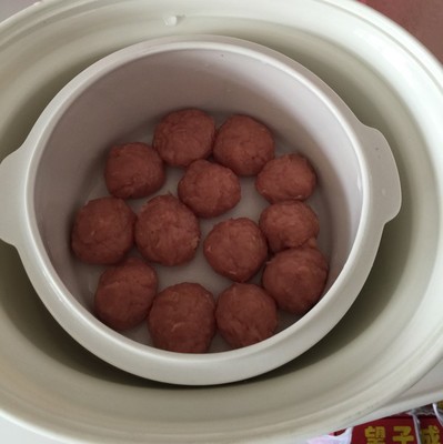 9个月宝宝肉丸子的做法