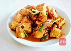 鱼块烧豆腐