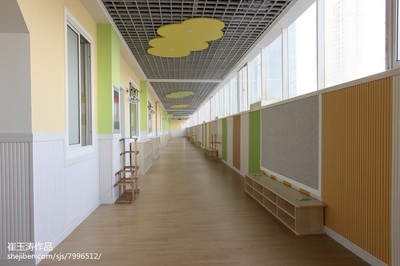 幼儿园过道设计效果图