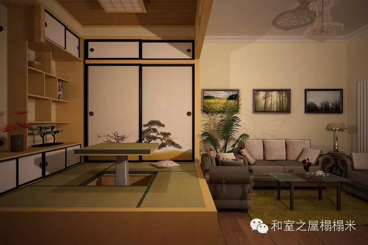 客厅做榻榻米