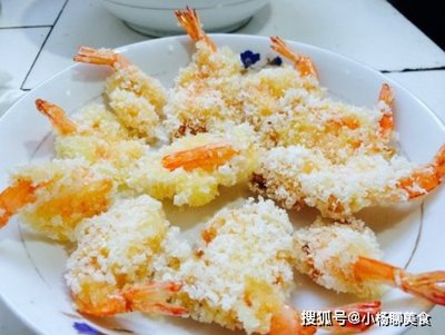 酥脆大虾的制作方法